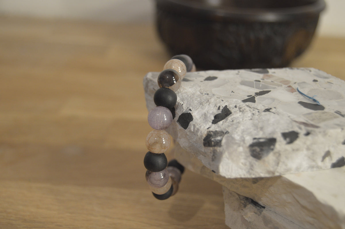 Resin & Polymer Clay Bracelet // Handmade Bracelet // Polymer Clay Bracelet