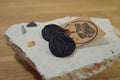 Black Statement Dangle Earring // Handmade Earring // Polymer Clay Earring // Dangle Earring // Stainless Steel